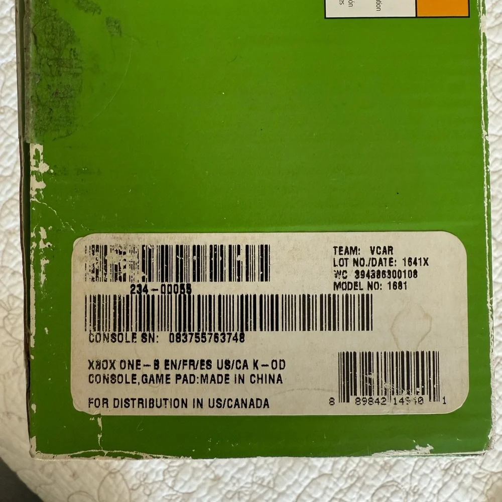 Xbox One S Special Edition Console - Military Green